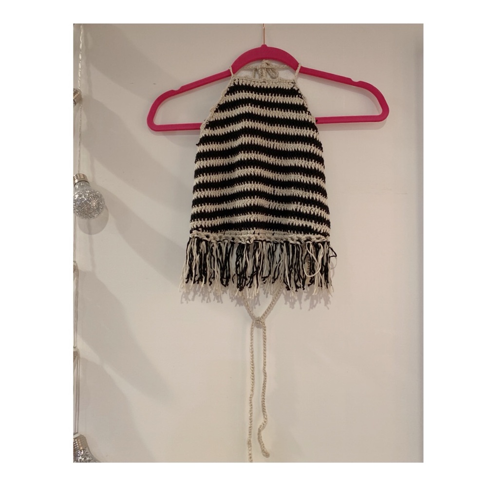 NEW Crochet Halter Crop Top